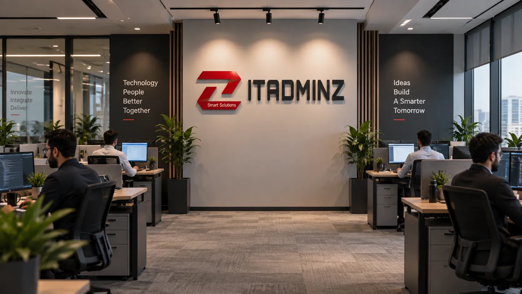 Team der IT ADMINZ ESH GmbH