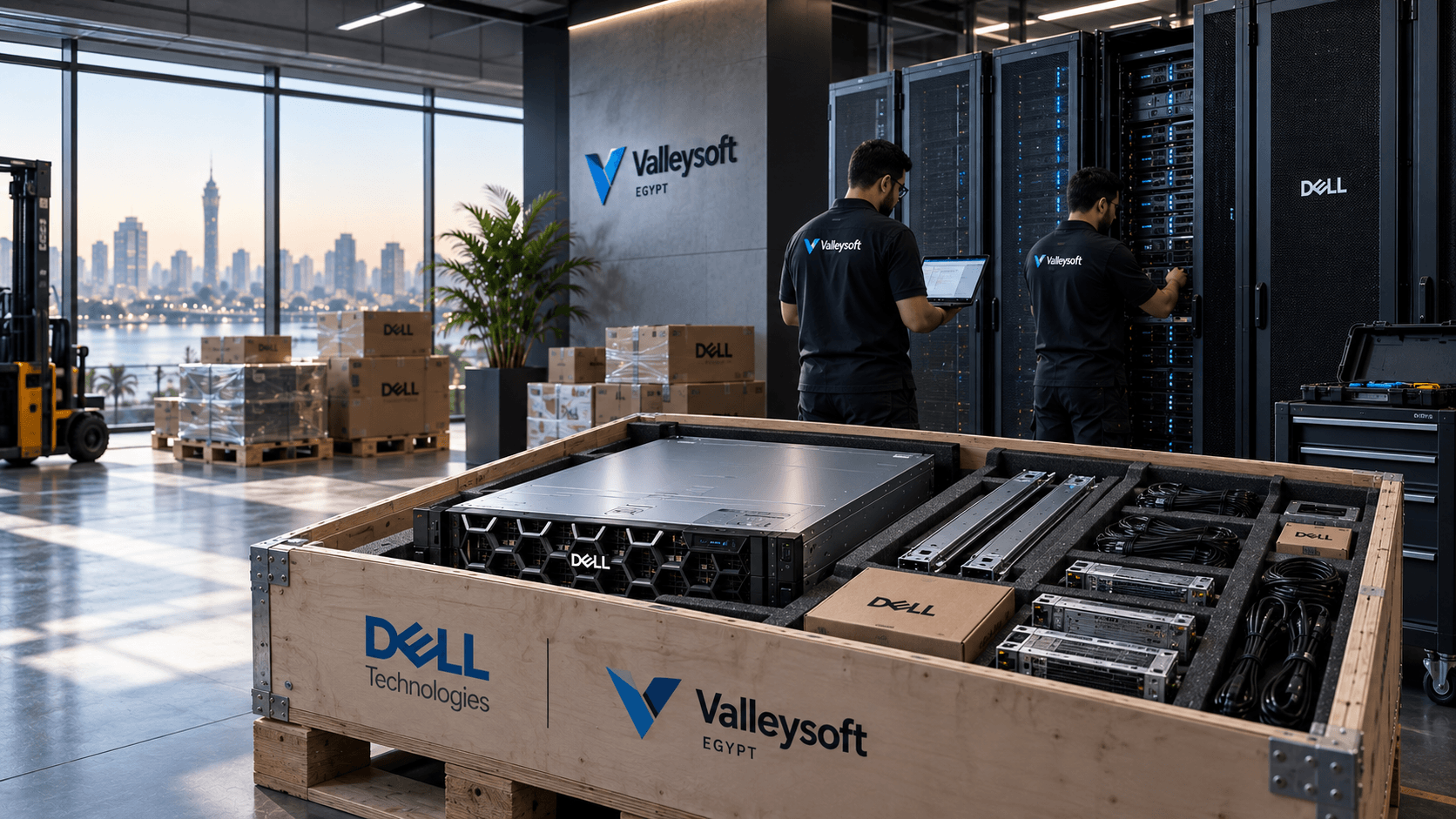 Dell-Enterprise-Server-Rack-Infrastruktur